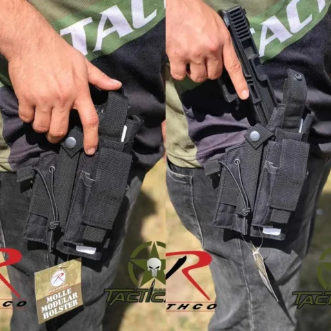 FUNDA AMBIDIESTRA MODULAR MOLLE DE NYLON