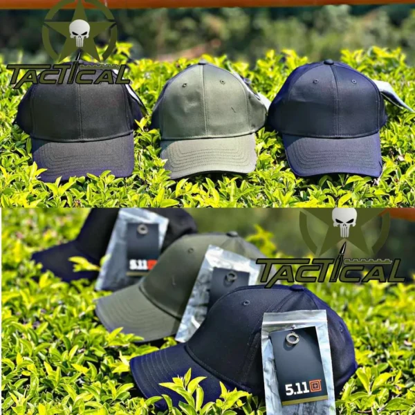 GORRA 5.11 TACTICAL LISA NEGRA