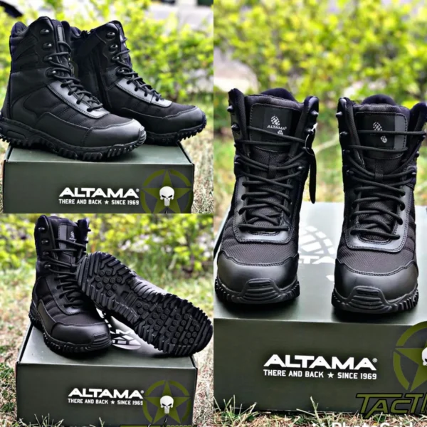 BOTA VENGEANCE SR 8 INCH SIDE ZIP BLACK