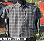 CAMISA 5.11 CUADRICULADA MANGA CORTA