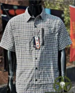 CAMISA 5.11 CUADRICULADA MANGA CORTA