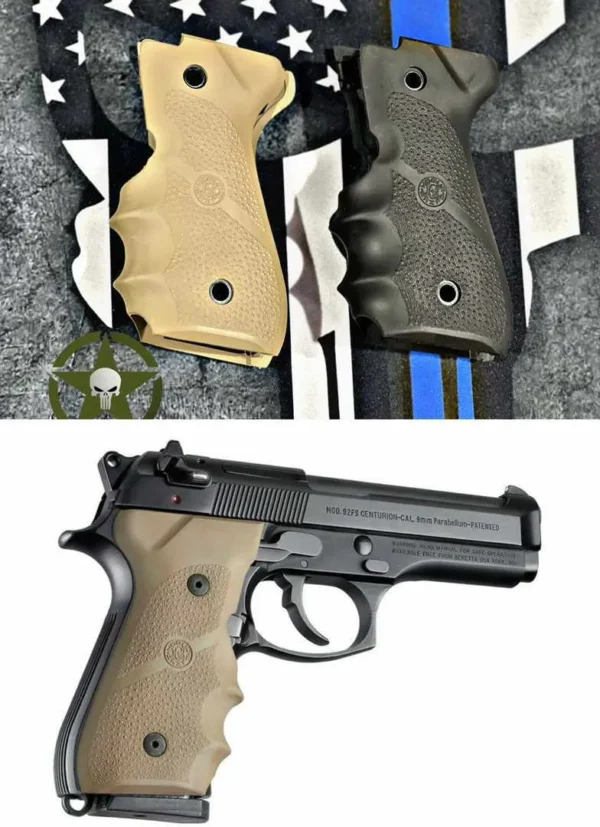 CACHA HOGUE PARA BERETTA 92 F, 92 FS, 92G, 92D, CENTURION, 96D, M9