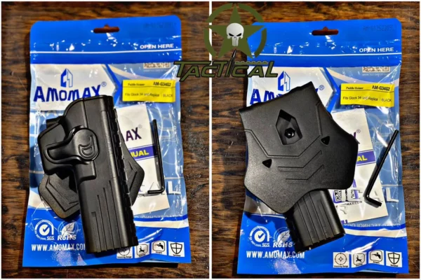 FUNDA AMOMAX PARA GLOCK 34 Y REPLICA