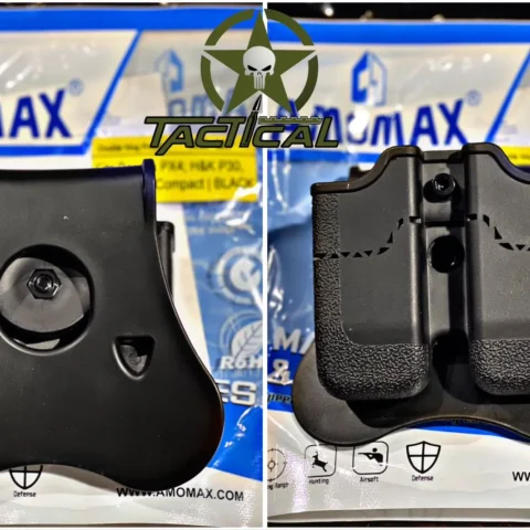 PORTACARGADOR DOBLE AMOMAX