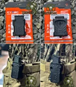 PORTACARGADOR DE UNO, FITS 9MM, 40, 45 CALIBER