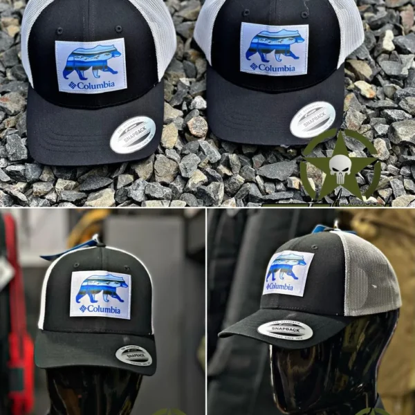 GORRA COLUMBIA CON DISENO DE OSO
