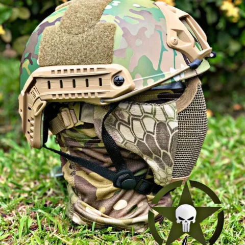 CASCO TACTICO MOTEADO