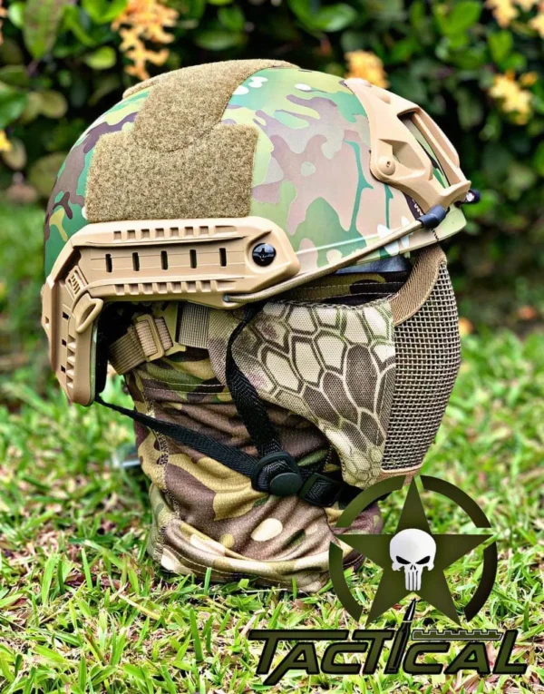 CASCO TACTICO MOTEADO