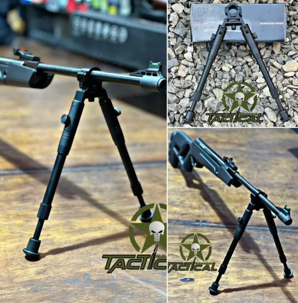 BIPODE DE ABRAZADERA PARA RIFLE