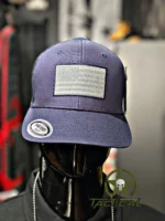 GORRA 5.11 TACTICAL AZUL MARINO CON VELCRO BLANCO ENFRENTE