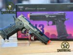 Pistola Airsoft AEP Combat Master 2011 con licencia EMG TTI y selección automática de fuego, con caja de cambios MOSFET