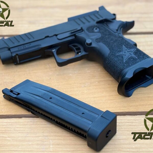 Pistola de Airsoft T8 con retroceso de gas C2 Compact 2011, 6 mm ProShop Staccato con licencia