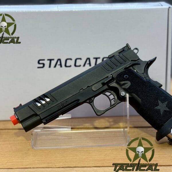 Pistola de airsoft EMG Helios Staccato XL 2011 con CO2 Blowback