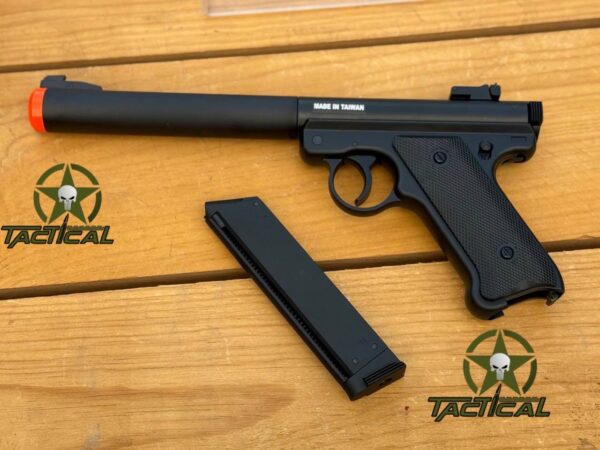Pistola airsoft de gas Gear Gemtech Oasis de alta potencia de 400 FPS