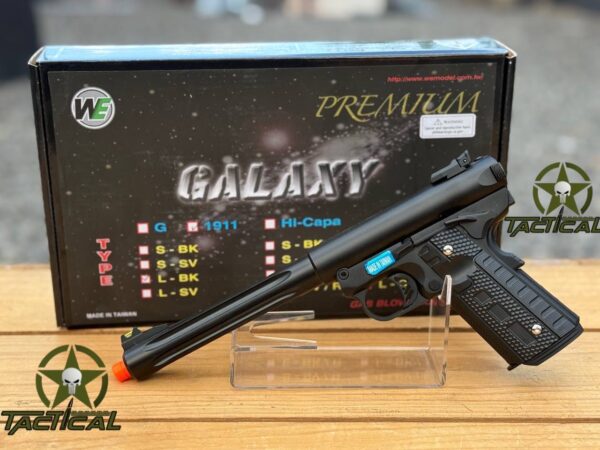 Pistola de airsoft WE-Tech Galaxy 1911 con retroceso de gas
