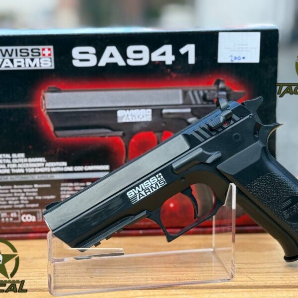 Pistola de aire comprimido Swiss Arms 941 Jericho de CO2 calibre .177