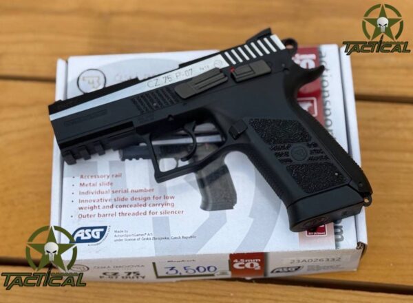 Pistola ASG CZ 75 P-07 Duty Blowback CO2 de 4,5 mm