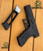 Pistola de aire comprimido Umarex GLOCK G17 Gen 3 de tamaño completo con retroceso de CO2 (calibre .177)