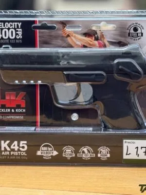 Pistola de aire comprimido Umarex Heckler & Koch HK45 de 4,5 mm