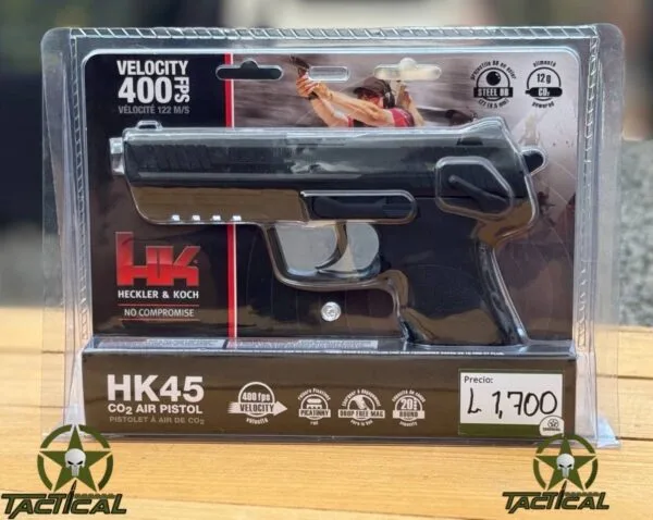 Pistola de aire comprimido Umarex Heckler & Koch HK45 de 4,5 mm