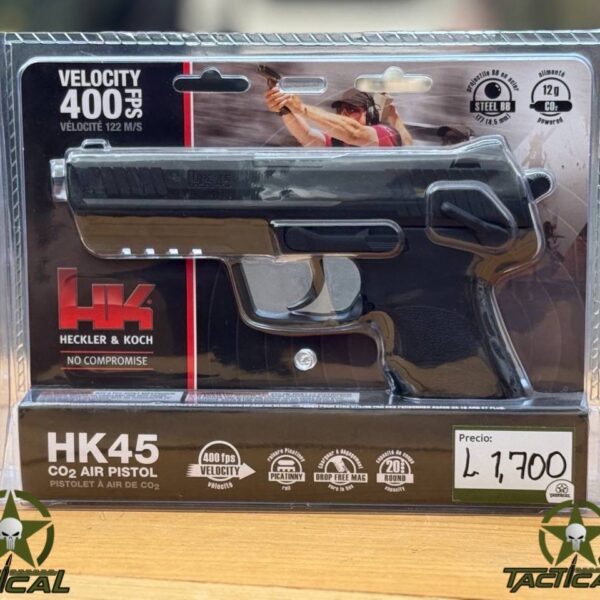 Pistola de aire comprimido Umarex Heckler & Koch HK45 de 4,5 mm