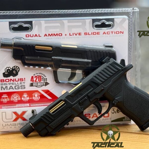 Pistola de perdigones Umarex SA10 de CO2 con retroceso de .177
