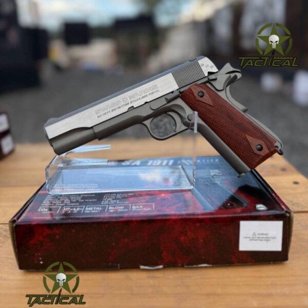 Pistola de aire comprimido Swiss Arms SA 1911 MRP de CO2 con retroceso de 4,5 mm