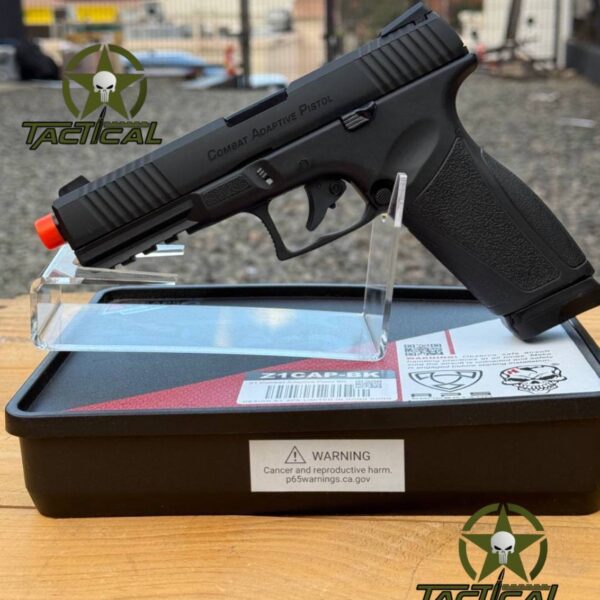 Pistola Airsoft APS A-CAP, con retroceso de aire comprimido y propulsada por CO2