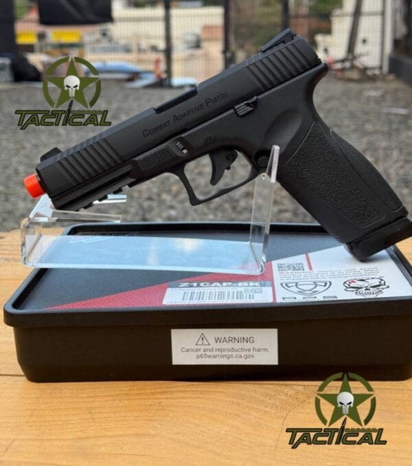 Pistola Airsoft APS A-CAP, con retroceso de aire comprimido y propulsada por CO2