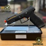 Pistola airsoft de combate adaptable APS X-CAP "Spyder" de CO2, con retroceso de aire comprimido