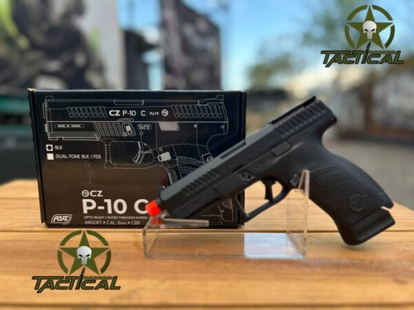 Pistola de airsoft con retroceso de gas CZ P-10C con licencia