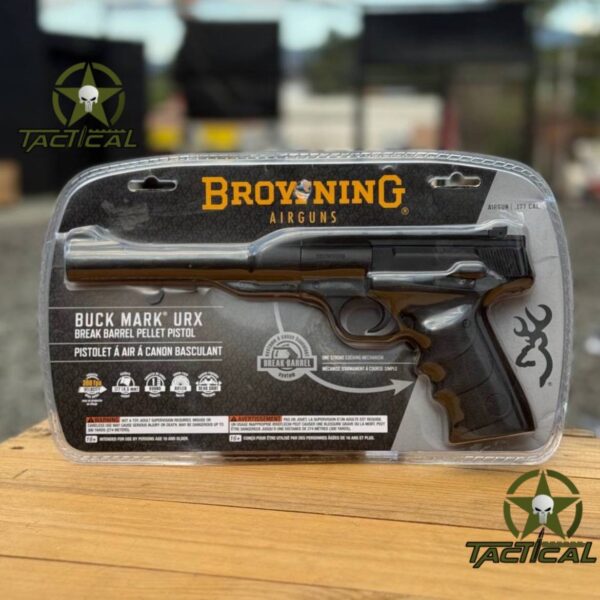 Rifles de perdigones Umarex Browning Buck Mark de un solo disparo, calibre .177