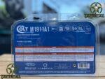 Pistola de airsoft Cybergun Colt M1911A1 de tamaño completo con resorte y cargador