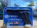 Pistola de airsoft Cybergun Colt M1911A1 de tamaño completo con resorte y cargador