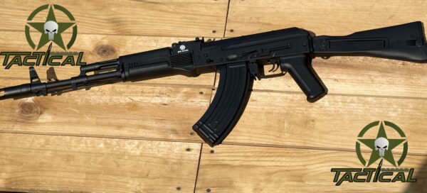 Rifle de aire comprimido Big Bang AK-74 semiautomático de metal, calibre .177, 4,5 mm, propulsado por CO2