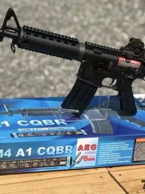 Colt M4 CQB-R SOPMOD Airsoft AEG con licencia y caja de engranajes metálica
