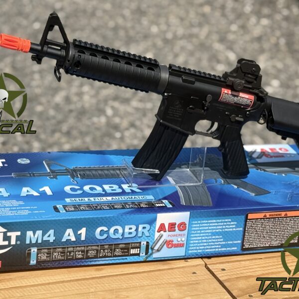 Colt M4 CQB-R SOPMOD Airsoft AEG con licencia y caja de engranajes metálica
