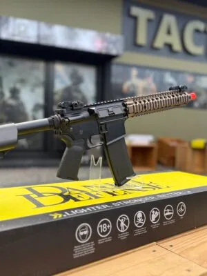 Rifle Airsoft AEG MK18 RIII EMG Helios Daniel Defense