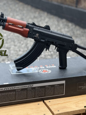 Rifle de aire comprimido Big Bang AK-74 semiautomático de metal, calibre .177, 4,5 mm, propulsado por CO2