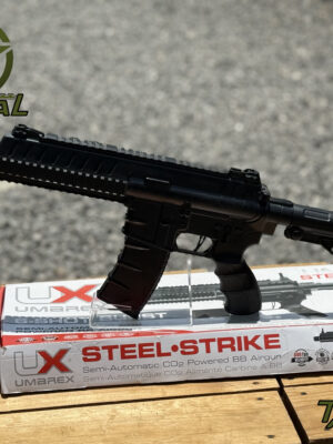 Rifle de aire comprimido Umarex Steel Strike de CO2 con ráfaga de 6 disparos (4,5 mm)
