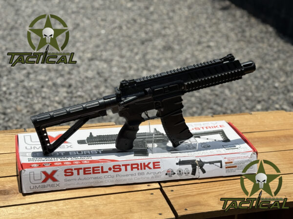Rifle de aire comprimido Umarex Steel Strike de CO2 con ráfaga de 6 disparos (4,5 mm)
